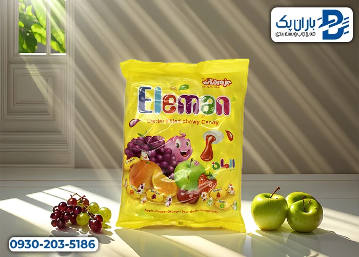 بسته بندی انواع شکلات و تافی
